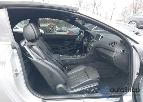 2012 BMW 650I из США, поврежденный, VIN WBALZ3C51CDL73358